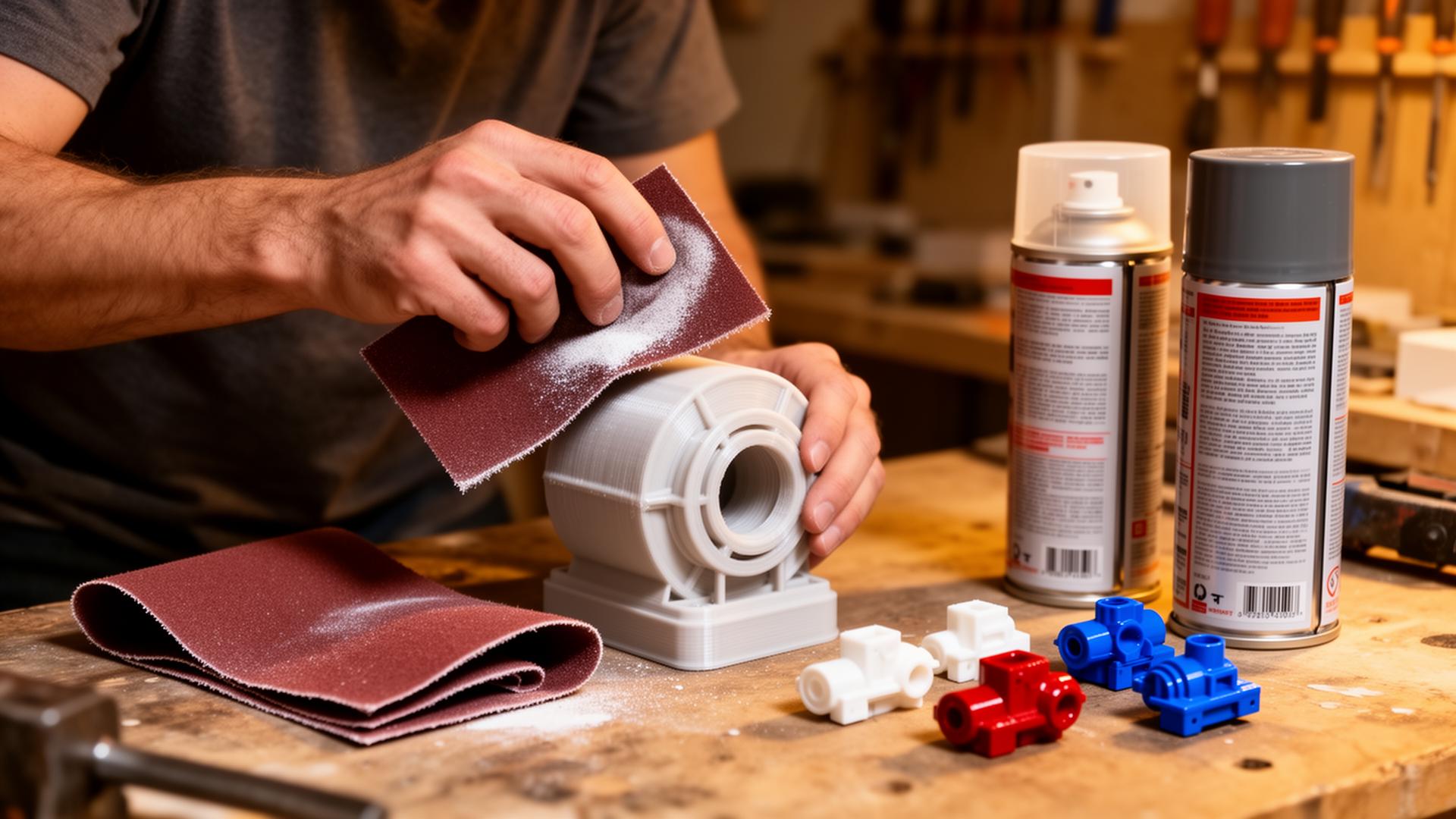 How to Finish 3D Prints: Sanding, Painting & Post-Processing | PrintStack
